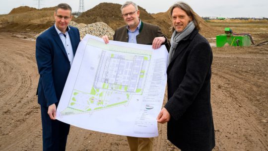 Baustart Standorterweiterung Pfalzmarkt eG Mutterstadt