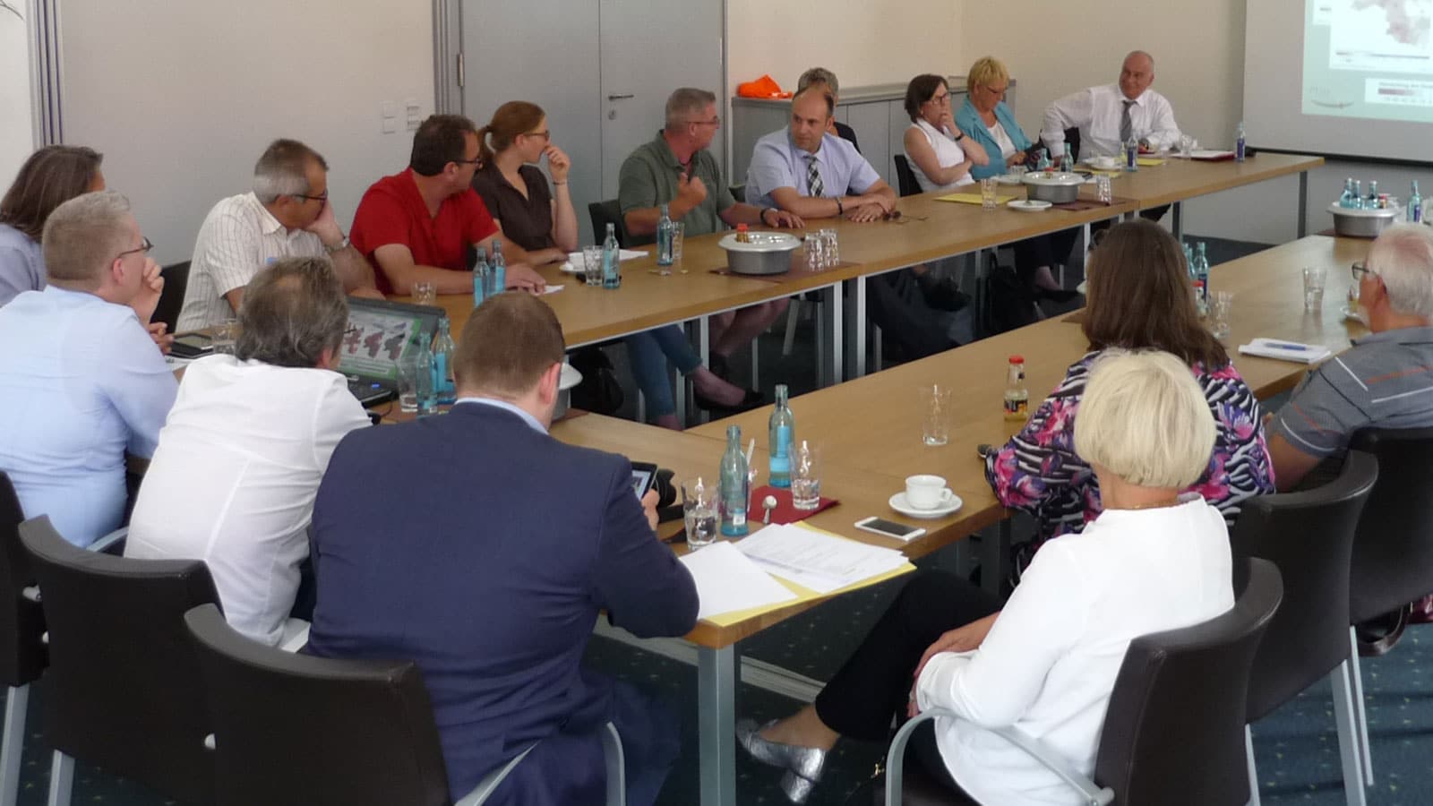Besuch der FDP-Landtagsfraktion im Pfalzmarkt am 4. Juli 2017