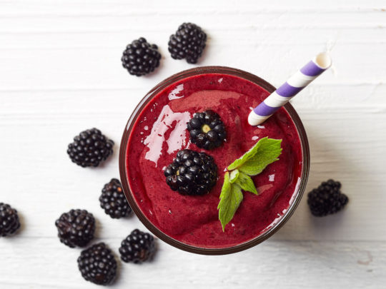 Black berry sweet juice