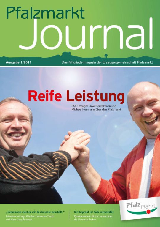Cover Pfalzmarkt Journal, Ausgabe 2011-1