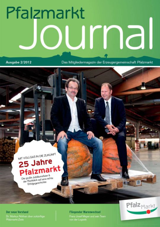 Cover Pfalzmarkt Journal, Ausgabe 2012-2