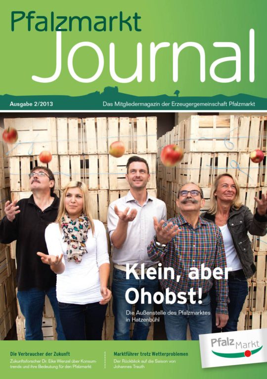 Cover Pfalzmarkt Journal, Ausgabe 2013-2