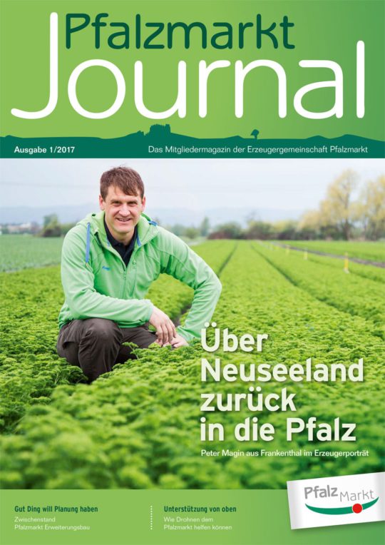 Cover Pfalzmarkt Journal, Ausgabe 2017-1