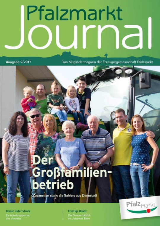 Cover Pfalzmarkt Journal, Ausgabe 2017-2