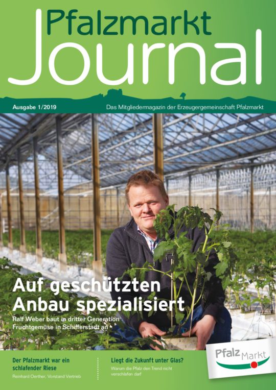 Cover Pfalzmarkt Journal, Ausgabe 2019-1