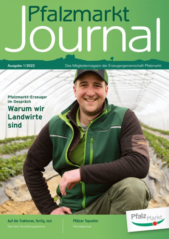 Cover Pfalzmarkt Journal Ausgabe 1-2022