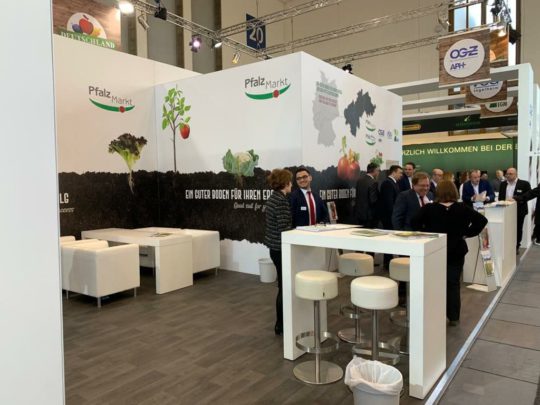 Messeauftritt Fruitlogistica Berlin 2020