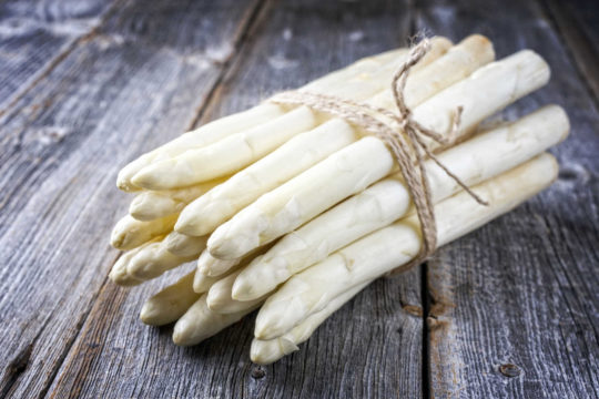 Gratinierte Pfälzer Stangenspargel